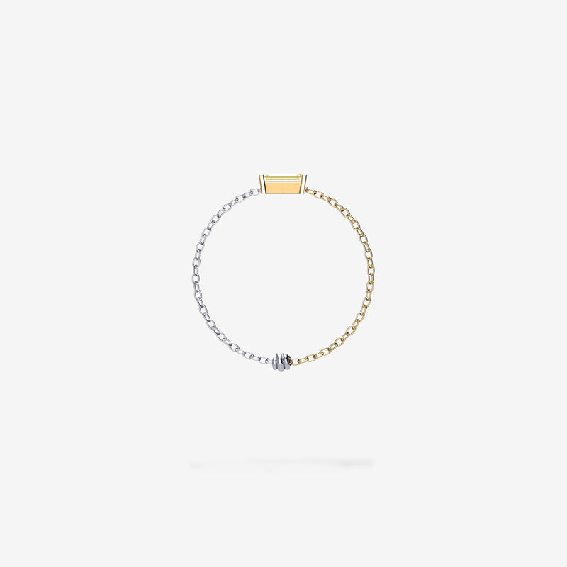 Cattina Ring - Canary Diamond
