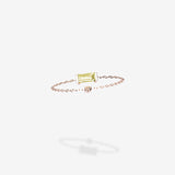 Cattina Ring - Canary Diamond