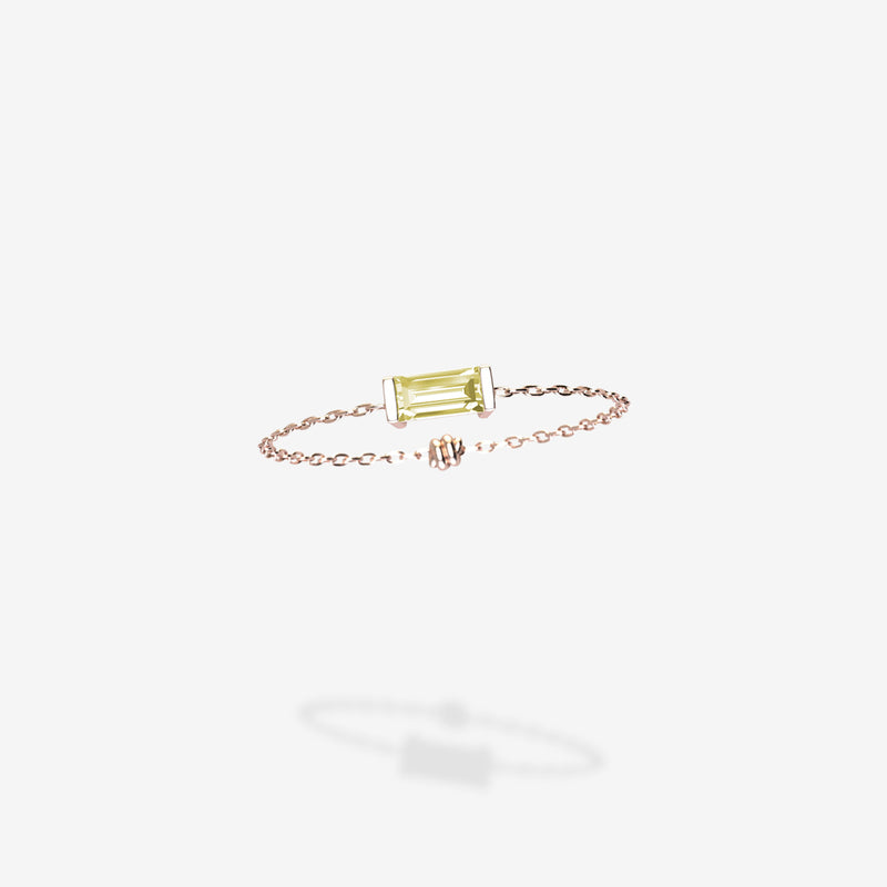 Cattina Ring - Canary Diamond