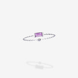Cattina Ring - Purple Sapphire