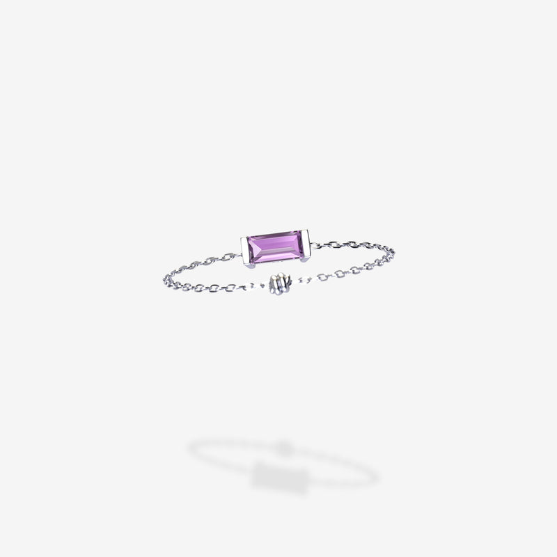 Cattina Ring - Purple Sapphire