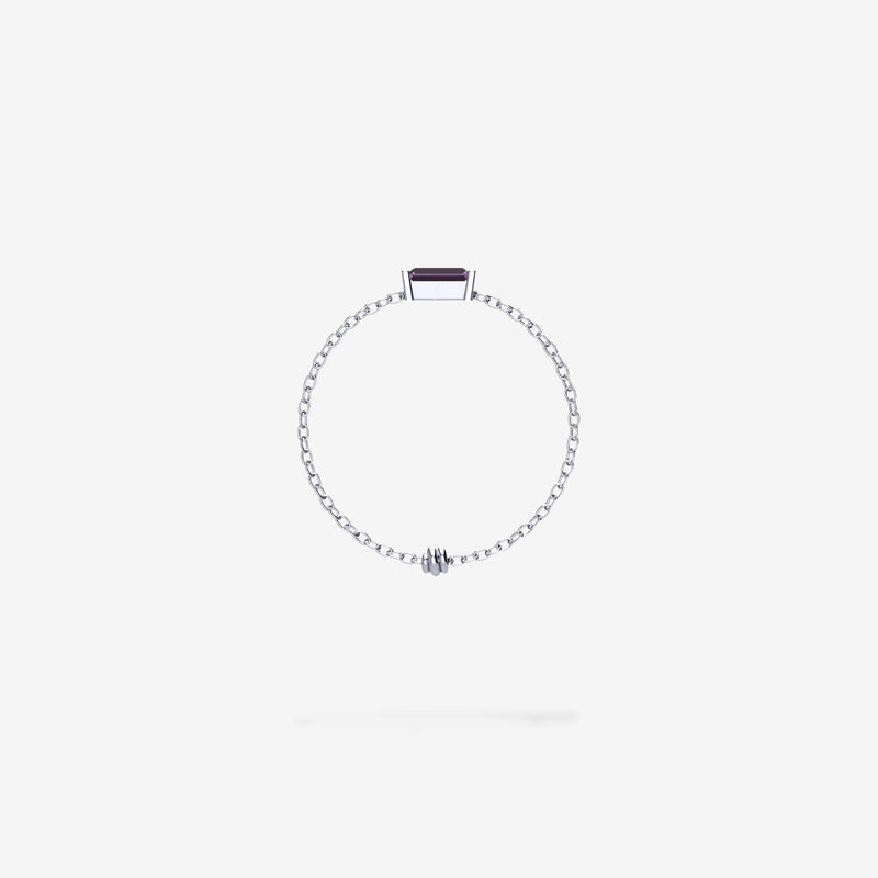 Cattina Ring - Purple Sapphire