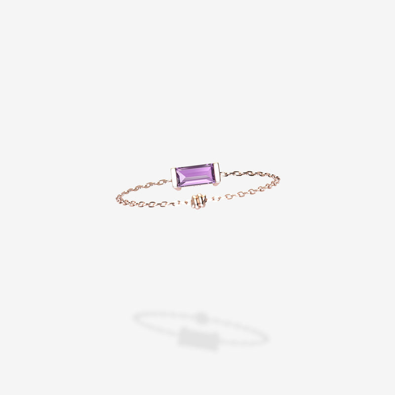 Cattina Ring - Purple Sapphire