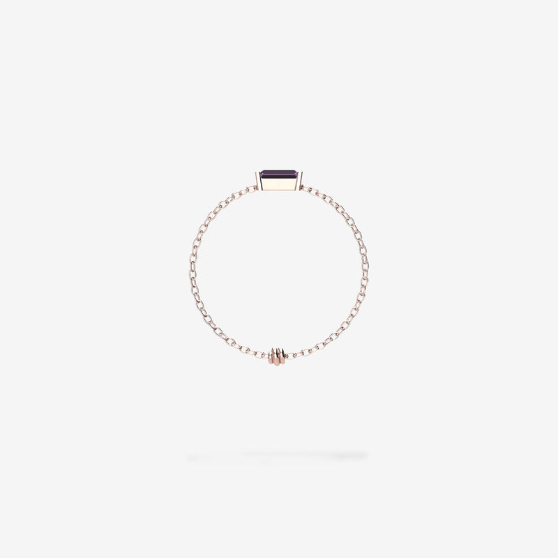 Cattina Ring - Purple Sapphire