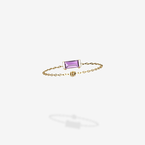 Cattina Ring - Purple Sapphire