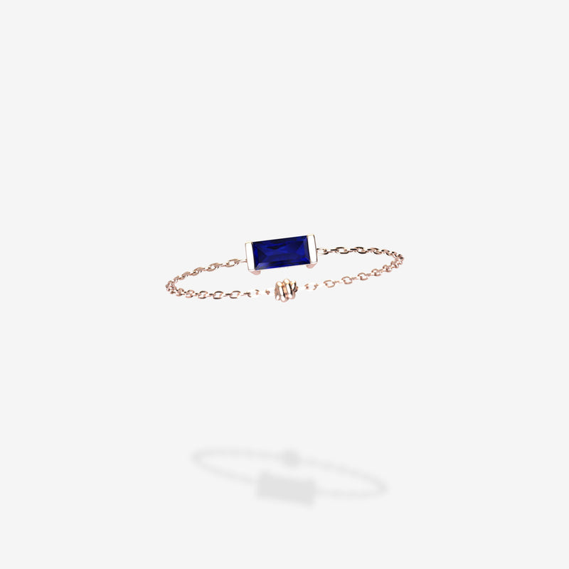 Cattina Ring - Blue Sapphire