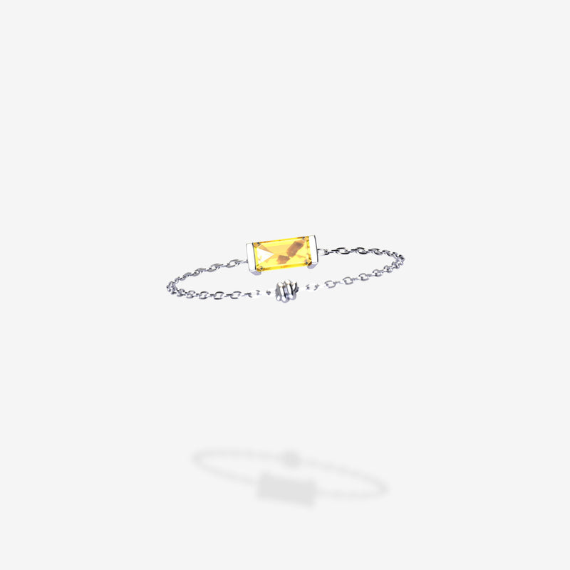 Cattina Ring - Yellow Sapphire