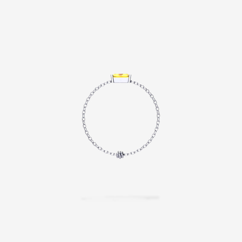 Cattina Ring - Yellow Sapphire