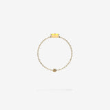 Cattina Ring - Yellow Sapphire