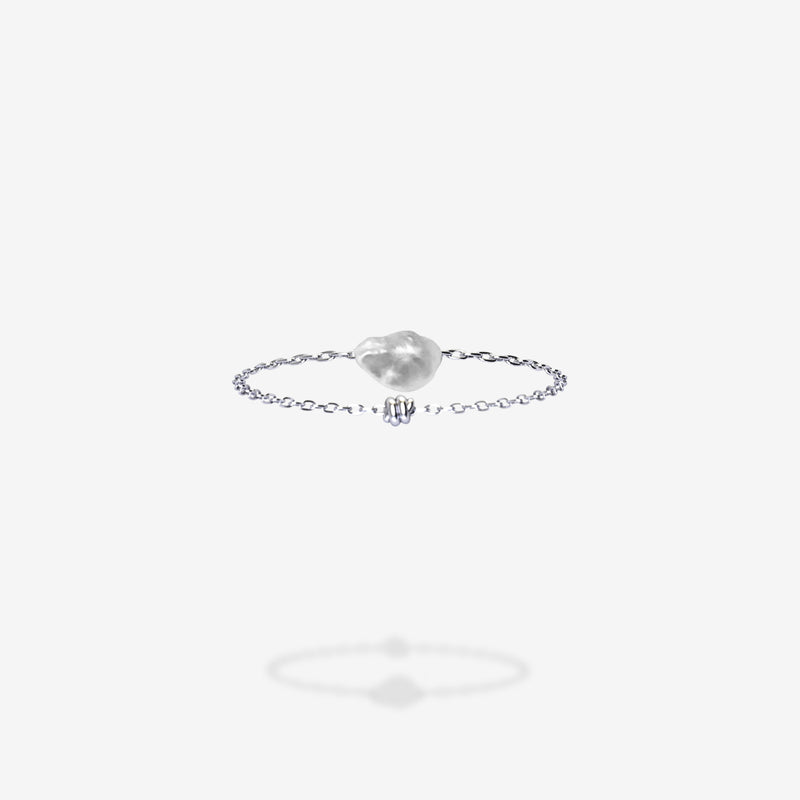18K White Gold