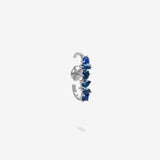 18K White Gold-Sapphires