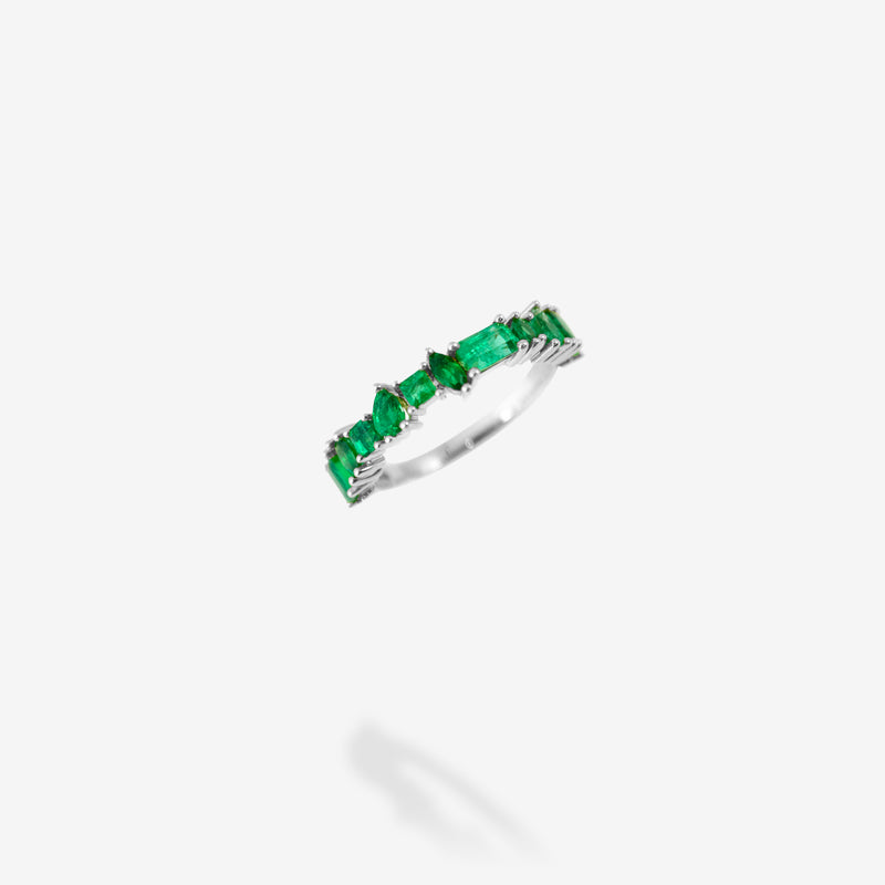 Dancing Ring - Emeralds