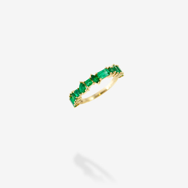 Dancing Ring - Emeralds