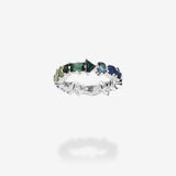 18K White Gold