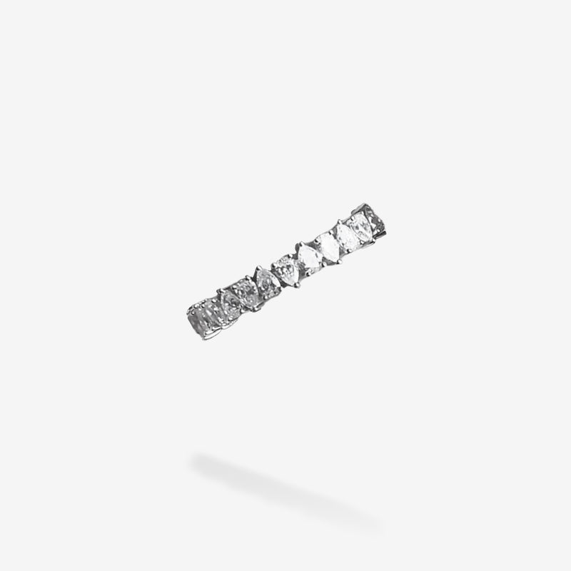 18K White Gold-Diamonds