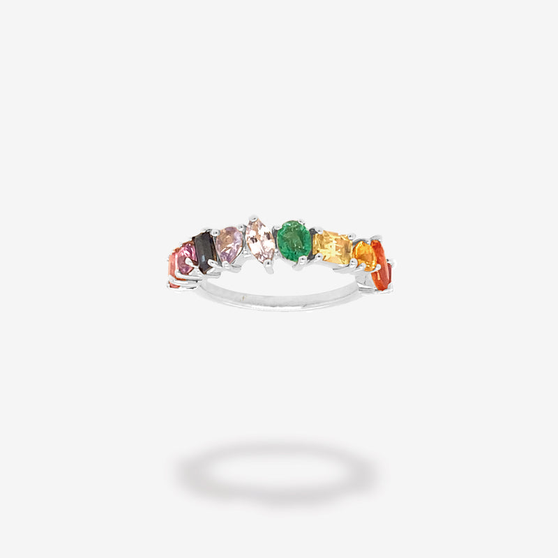 18K White Gold