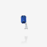 18K White Gold-Sapphire