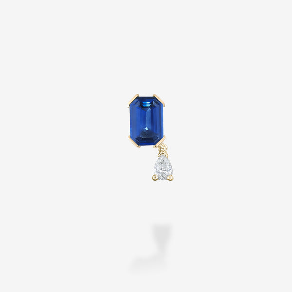 18K Yellow Gold-Sapphire