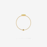Cattina Ring - Canary Diamond