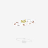 Cattina Ring - Canary Diamond