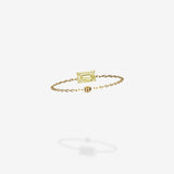 Cattina Ring - Canary Diamond