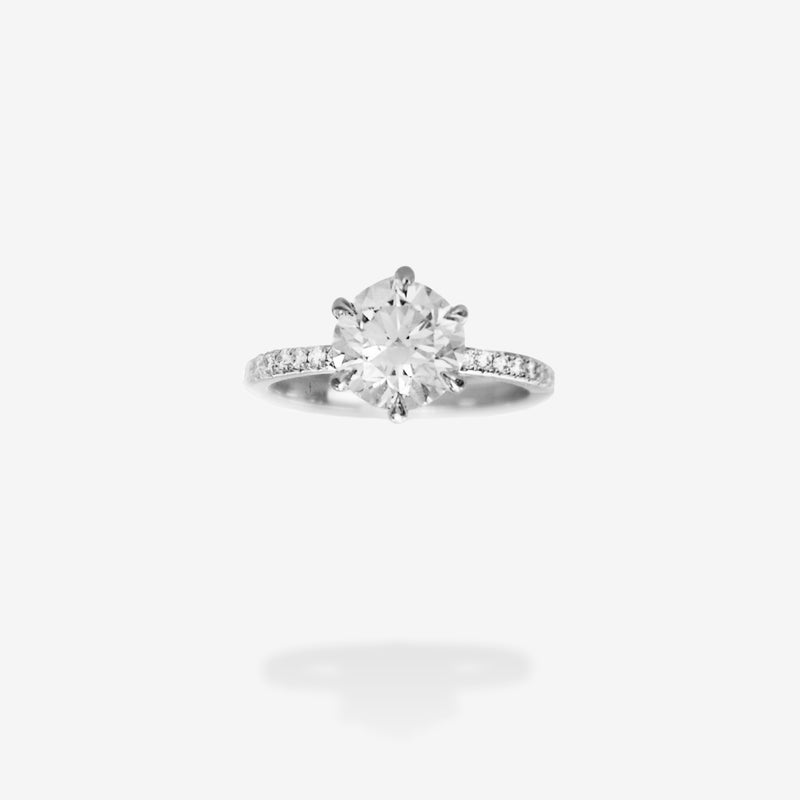 18K White Gold