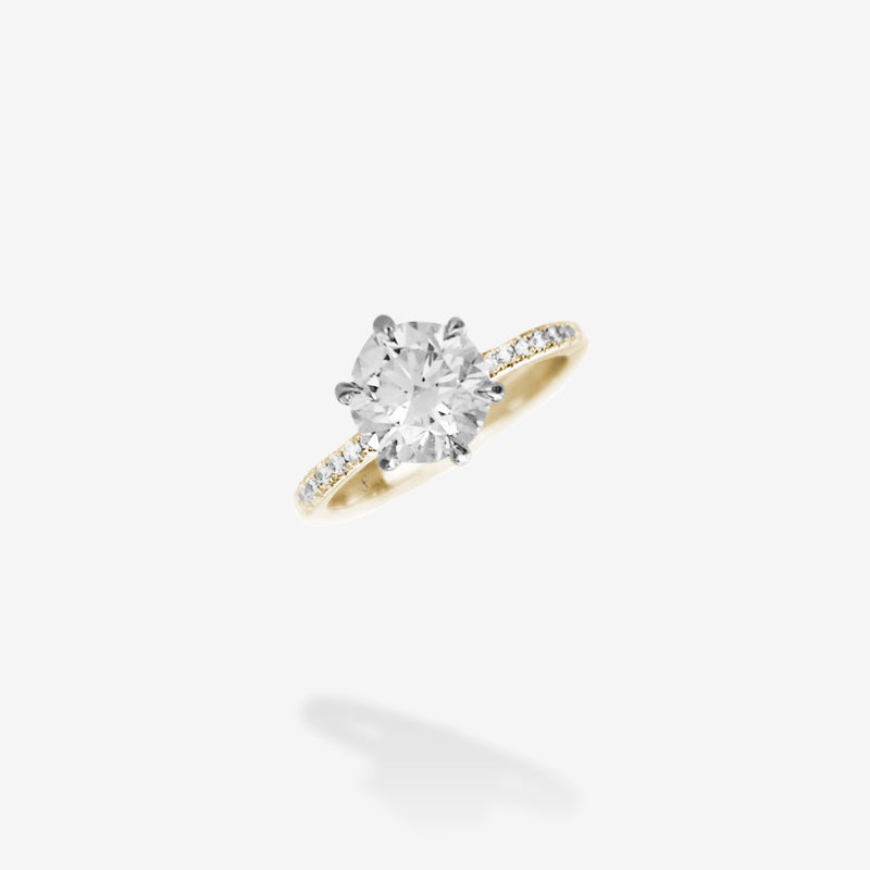 18K Yellow Gold & Platinum