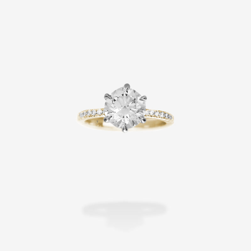 18K Yellow Gold & Platinum