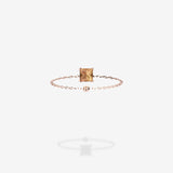 18K Rose Gold-Princess