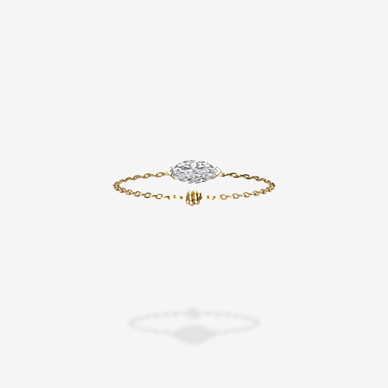 18K Yellow Gold-Marquee