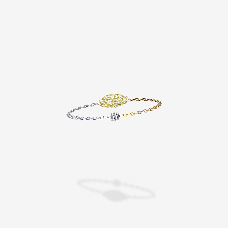 Cattina Ring - Canary Diamond