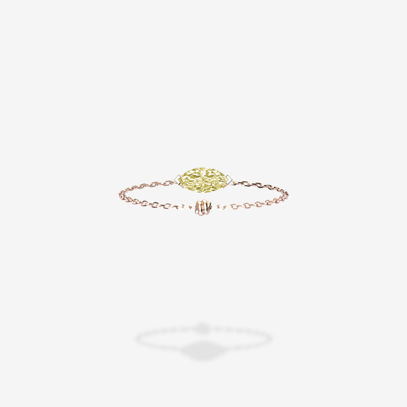 18K Rose Gold-Marquee