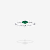 18K White Gold-Marquee