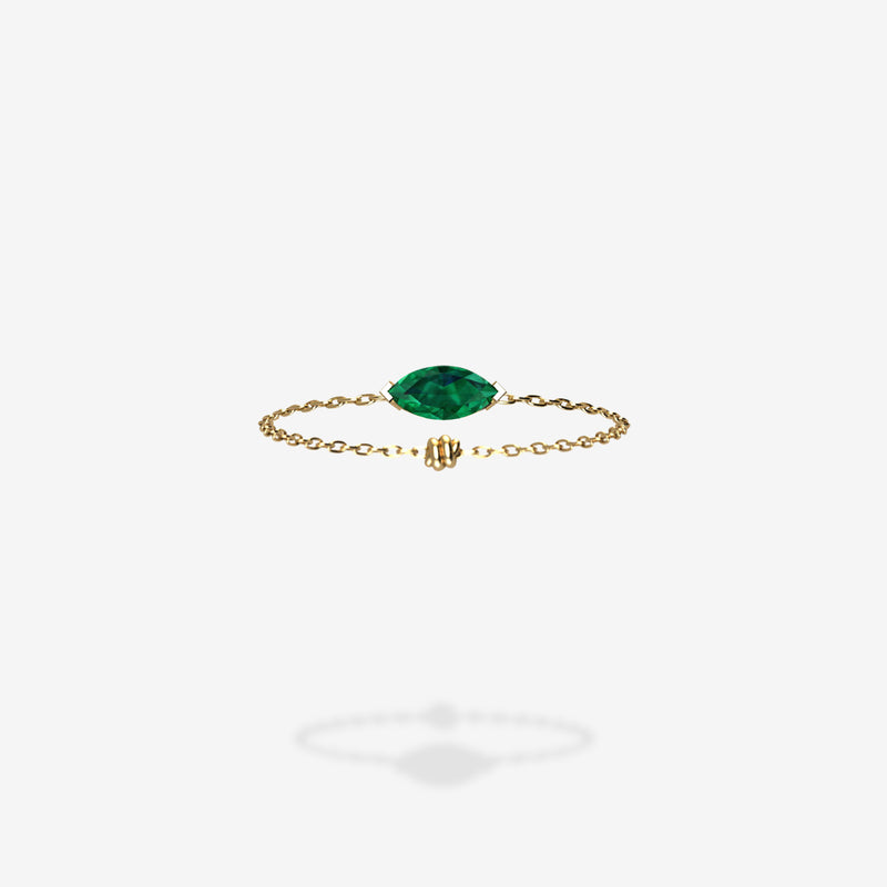 18K Yellow Gold-Marquee