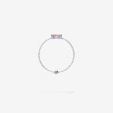 Cattina Ring - Orange Sapphire