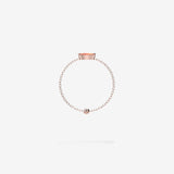 Cattina Ring - Orange Sapphire