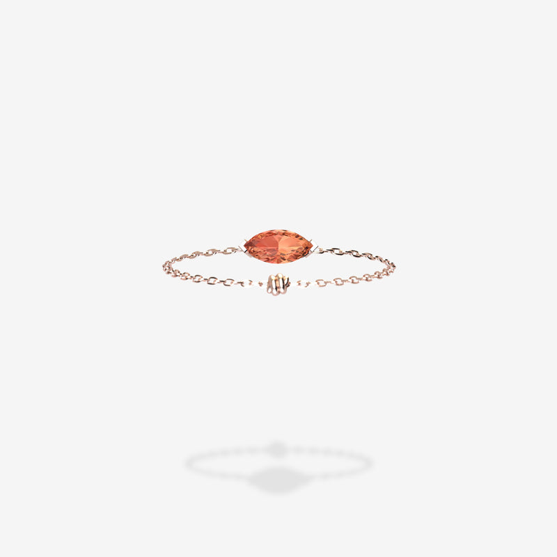 18K Rose Gold-Marquee