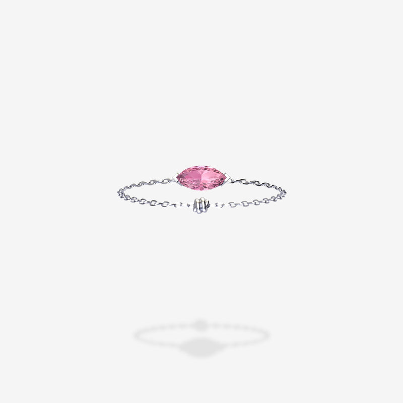 18K White Gold-Marquee