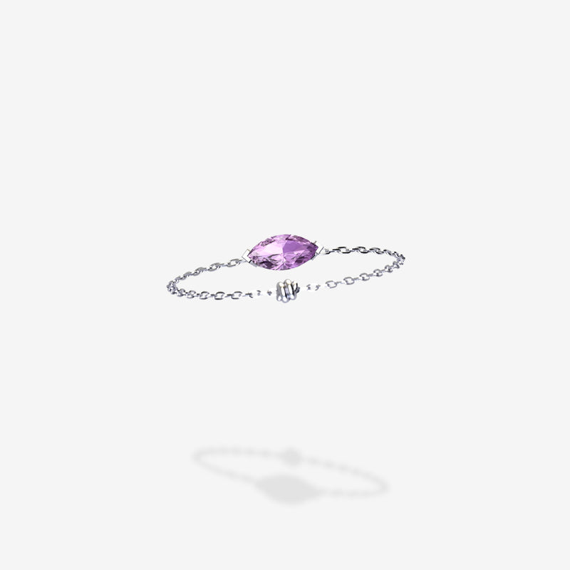 Cattina Ring - Purple Sapphire