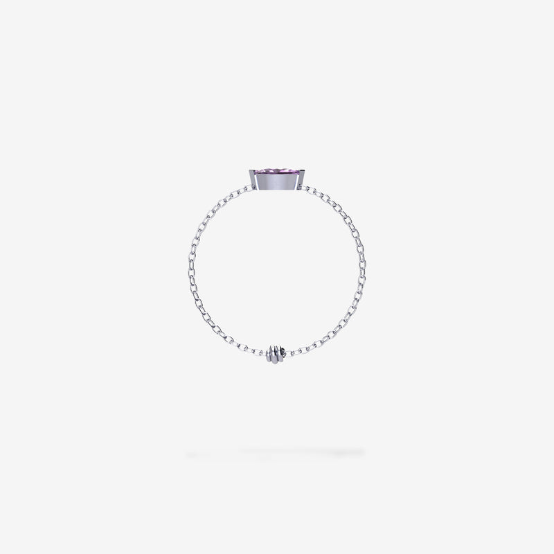Cattina Ring - Purple Sapphire