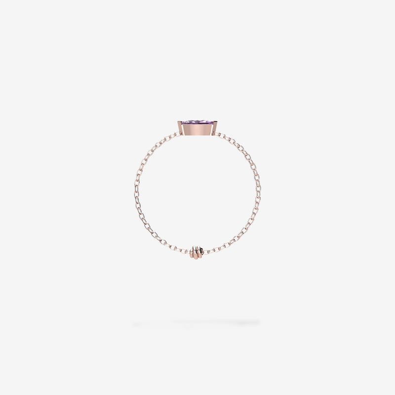 Cattina Ring - Purple Sapphire