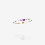 Cattina Ring - Purple Sapphire