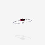 Cattina Ring - Ruby