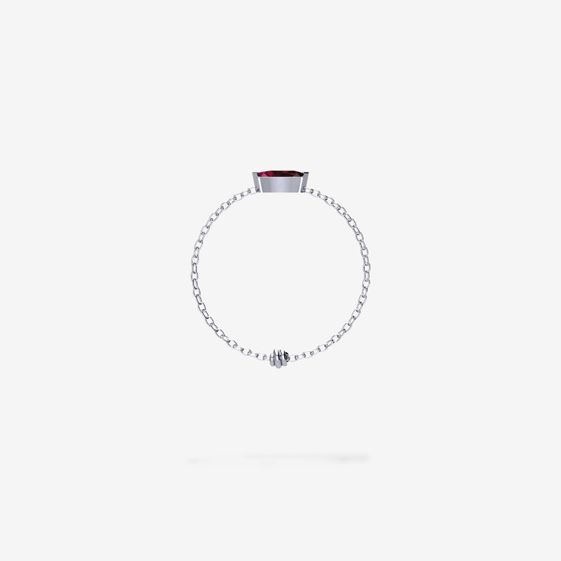 Cattina Ring - Ruby