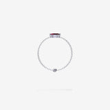 Cattina Ring - Ruby