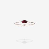 18K Rose Gold-Marquee
