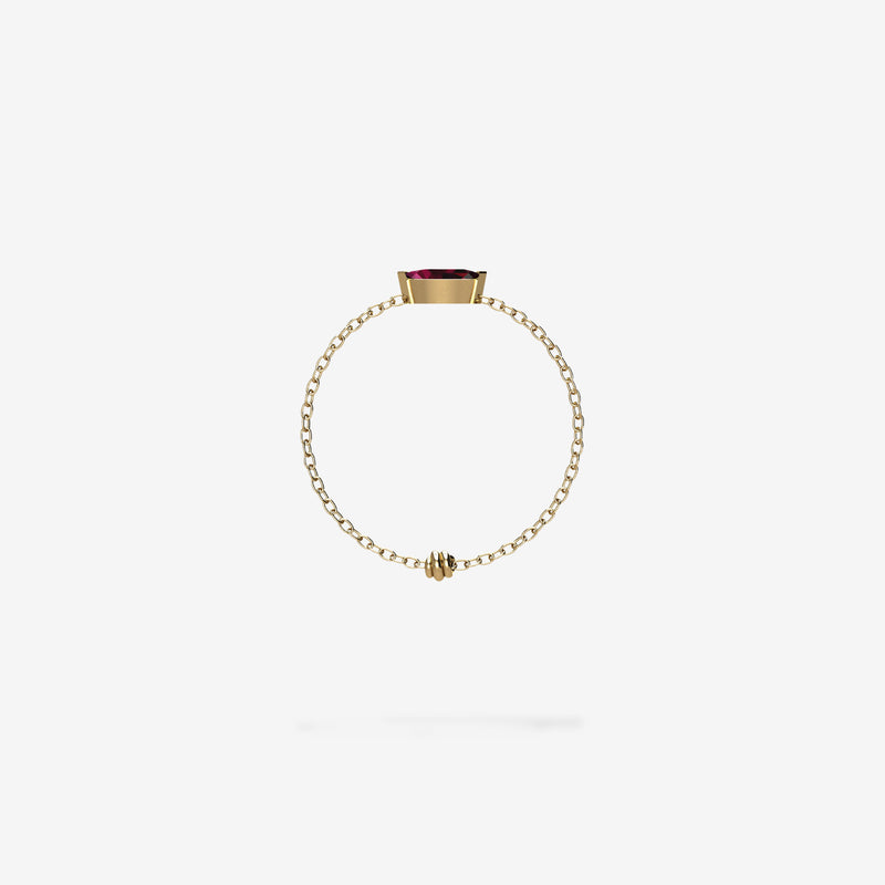 Cattina Ring - Ruby