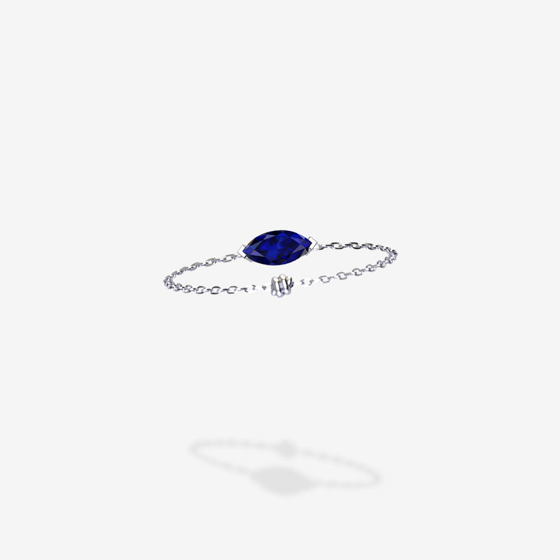 Cattina Ring - Blue Sapphire