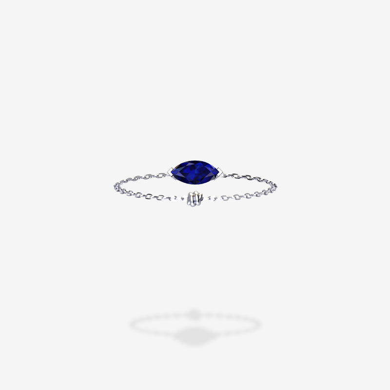 18K White Gold-Marquee