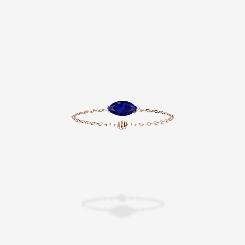 18K Rose Gold-Marquee